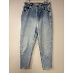Vintage LL Bean Jeans Size 14 Long Blue Denim Double Comfort‎ Waist 32 X 32